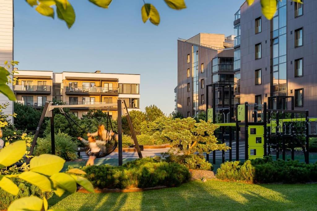Bright Kaunas Apartment With Castle View Exterior foto